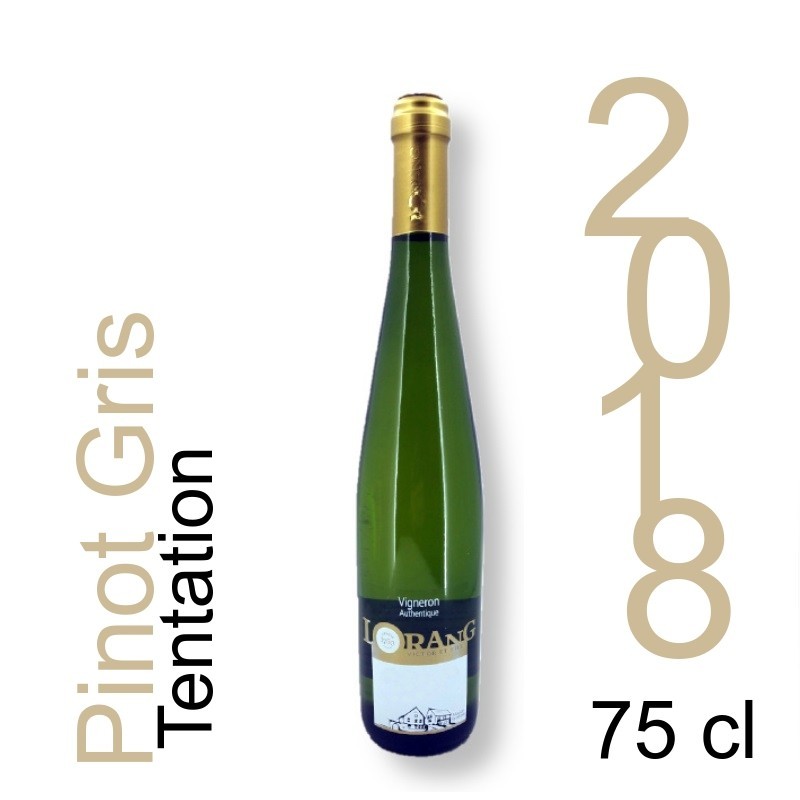 Pinot Gris Tentation 2018 75cl Pinot Gris Tentation 2018 75cl