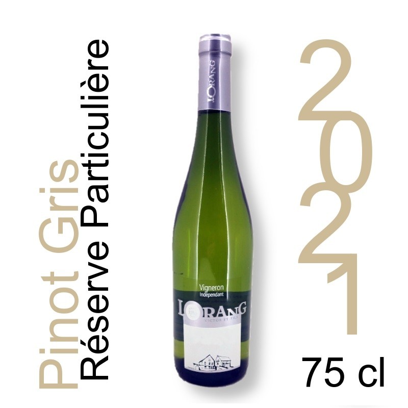 Pinot Gris Réserve Particulière 2021 75cl Pinot Gris Réserve Particulière 2021 75cl